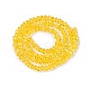 Transparent Glass Beads Strands GLAA-N018-3mm-04-3