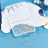 24Pcs 12 Style 12 Constellations Manual Polishing 304 Stainless Steel Charms STAS-SC0004-55-6