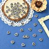 50Pcs Tibetan Style Alloy Beads FIND-YW0008-58-4