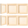 DIY Children Wood Decoration Clay Picture Frame WOOD-WH20008-07G-1