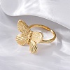 Brass Open Cuff Rings for Women LS-RJEW-G341-04G-02-1