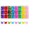Transparent Acrylic Beads TACR-PH0001-10-1