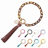 Chain Link Wristlet Keychain HJEW-SW00013-09-1