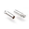Brass Cord Ends KK-H759-40A-S-3