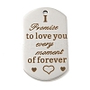 Non-Tarnish Valentine's Day 201 Stainless Steel Pendants STAS-L079-02P-01-1