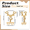 1Pc 304 Stainless Steel Lobster Claw Clasps STAS-LP0001-32G-2