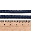 Braided Leather Cord with Core WL-F009-5mm-05-3
