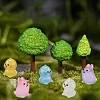 20Pcs 10 Styles Chick/Rabbit Luminous Resin Display Decorations DJEW-YW0001-06-6