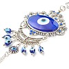 Glass Turkish Blue Evil Eye Pendant Decoration LS-HJEW-I008-05AS-3