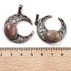 Natural Rhodonite Pendants G-L602-01R-15-3