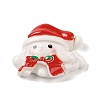 Christmas Rabbit Theme Opaque Resin Decoden Cabochons LS-RESI-S397-01H-2