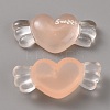Transparent Resin Cabochons RESI-WH0035-04B-1