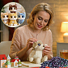 180 Pairs 6 Styles Felt Craft Doll Eye DIY-NB0016-21-5