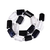 Natural Obsidian & Sodalite & Quartz Crystal Beads Strands G-Q614-01A-07-3