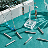 10Pcs 304 Stainless Steel Pendants FIND-SC0010-30-4