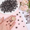 300Pcs 5 Styles Iron Studs Rivets IFIN-HY0001-13-3