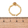 304 Stainless Steel Adjustable Open Cuff Rings RJEW-A071-10G-5