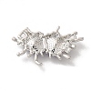 Alloy Connector Charms PALLOY-K001-066P-04-2