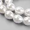 Shell Pearl Beads Strands BSHE-K010-05A-3