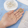  Jewelry 40Pcs 16 Style Alloy Linking Rings FIND-PJ0001-27-6