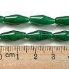 Natural White Jade(Dyed) Beads Strands G-A223-A07-01-5