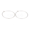 316L Surgical Stainless Steel Hoop Earring Findings STAS-G229-07P-02A-1