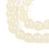 Baking Paint Glass Beads Strands DGLA-N015-8mm-08-3