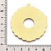 Rack Plating Alloy Enamel Big Pendants ENAM-N056-394D-G-3