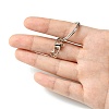 30Pcs 3 Styles Alloy Double Ended Swivel Eye Hook FIND-YW0004-30-3