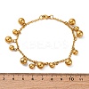Ion Plating(IP) 304 Stainless Steel Charm Bracelets BJEW-L636-05-G-4