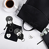 1 Set Friendship Theme Heart Double-Sided Engraved Stainless Steel Commemorative Decision Maker Coin AJEW-GL0001-60-002-6