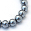 Baking Painted Glass Pearl Bead Strands X-HY-Q003-3mm-12-2