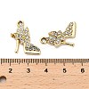 Alloy Crystal Pendants FIND-I043-04G-3