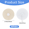 30 Pairs Cotton Duvet Holder Anti-Run Buckle AJEW-SP0004-50-2