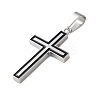 304 Stainless Steel Enamel Pendants STAS-G346-43P-2
