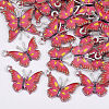 Printed Alloy Pendants PALLOY-R111-14D-1