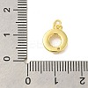 Real 18K Gold Plated Rack Plating Brass Micro Pave Cubic Zirconia Pendants KK-S396-02D-3