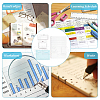 1 Set PET Plastic Greeting Card Templates DIY-PH0021-25-6