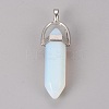Opalite Pointed Pendants G-WH0004-16-1