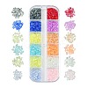 48G 12 Colors Transparent Electroplate Crushed Glass Craft GLAA-FS0001-65-1