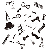 Rectangle PVC Wall Stickers DIY-WH0228-166-1