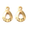 Brass Charms KK-F907-03A-G-1