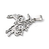 201 Stainless Steel Pendants STAS-S157-29P-2