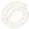 1 Strand Electroplated Shell Pearl Beads Strands BSHE-PA0001-02-1
