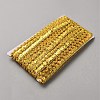 13M Metallic Lace Trim Ribbon with Paillettes OCOR-WH0070-123B-2