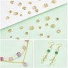 160Pcs 8 Style 304 Stainless Steel Bead Caps STAS-PH0004-45-4