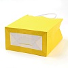 Pure Color Kraft Paper Bags AJEW-G020-A-13-3