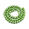 Electroplate Glass Beads Strands EGLA-A044-P8mm-A30-3
