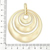 Rack Plating Alloy Pendants PALLOY-D369-02MLG-3