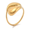 Open 304 Stainless Steel Finger Rings for Women RJEW-B070-01G-1